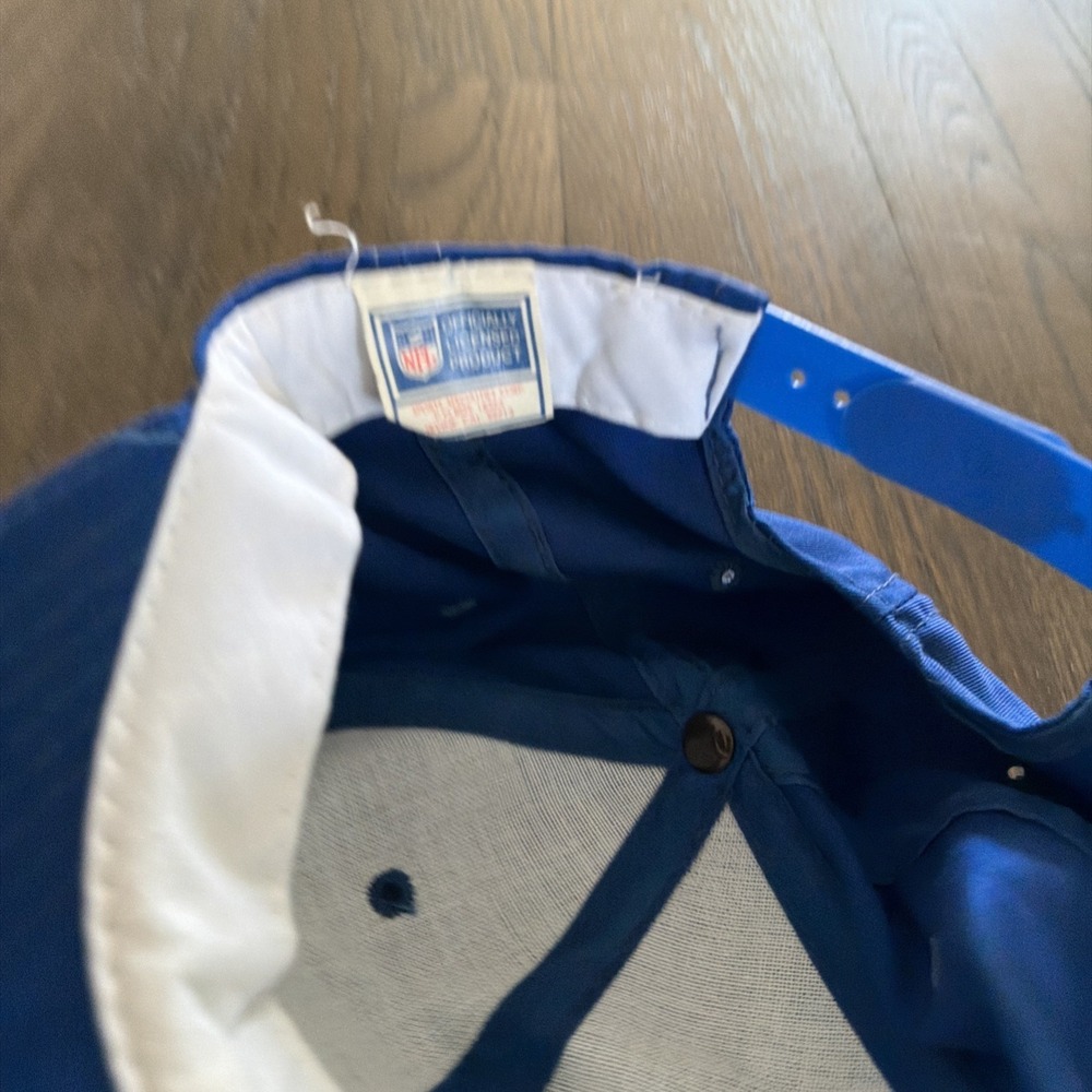 Vintage Youngan Annco Seattle Seahawks Hat Snapback Blue NFL - Picture 5 of 7